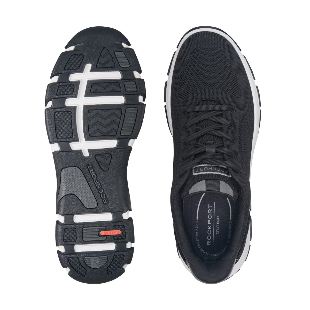 Rockport Quality | Men Rafferty Step Activated Lace-up Casual Sneakers