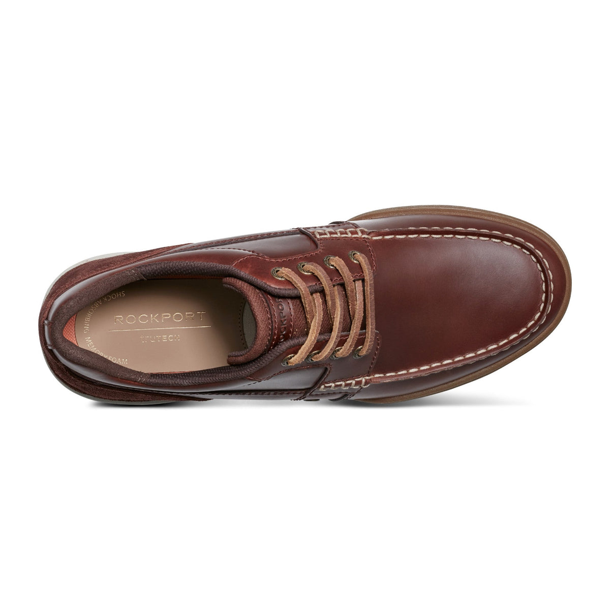 Rockport Smart Buy | Men Wentworth Round Toe Casual Flat Boat Shoe