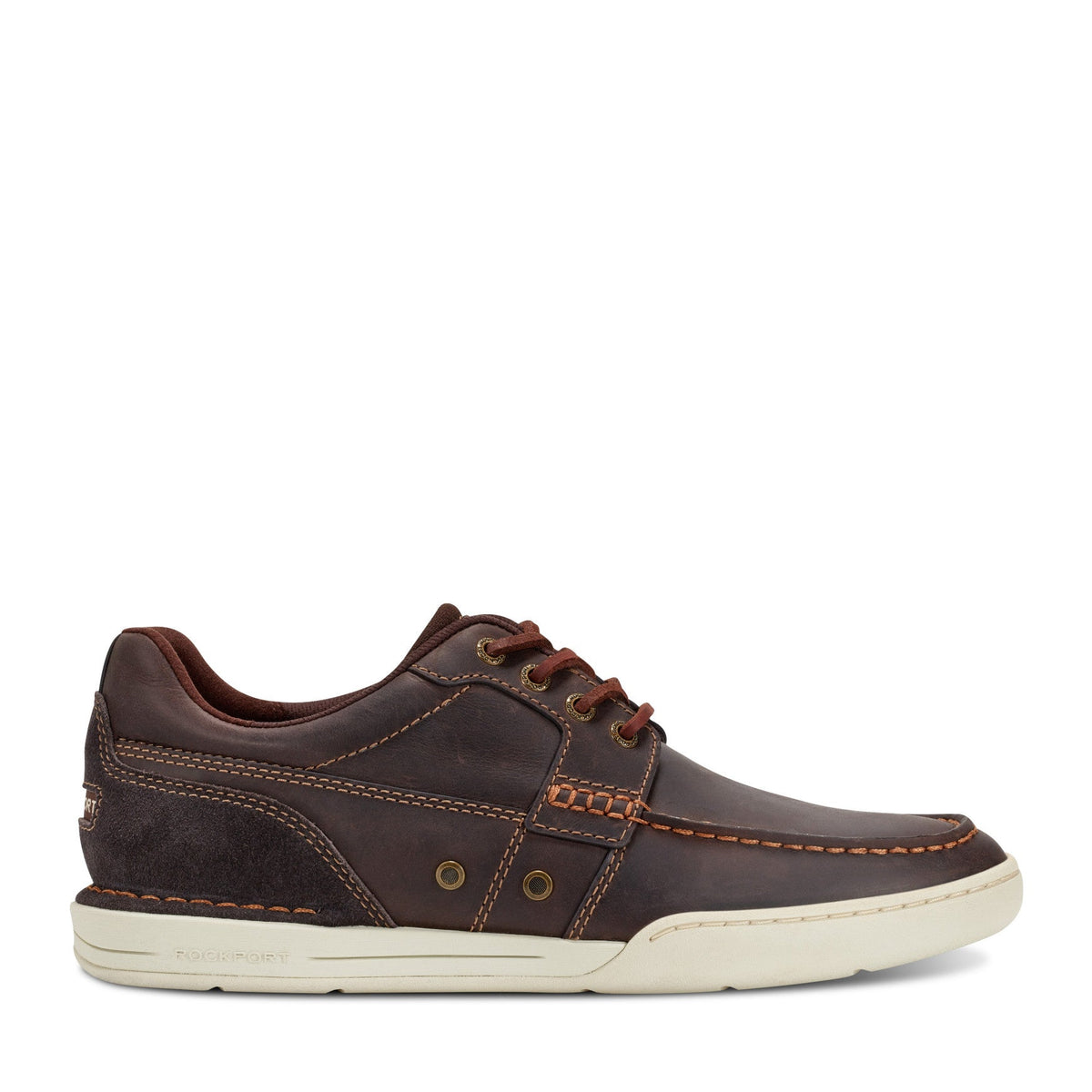 Rockport Essential | Men Wentworth Round Toe Casual Flat Boat Shoe
