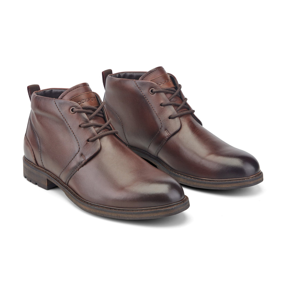 Rockport Signature | Men Tolan Lace-Up Leather Chukka Boots