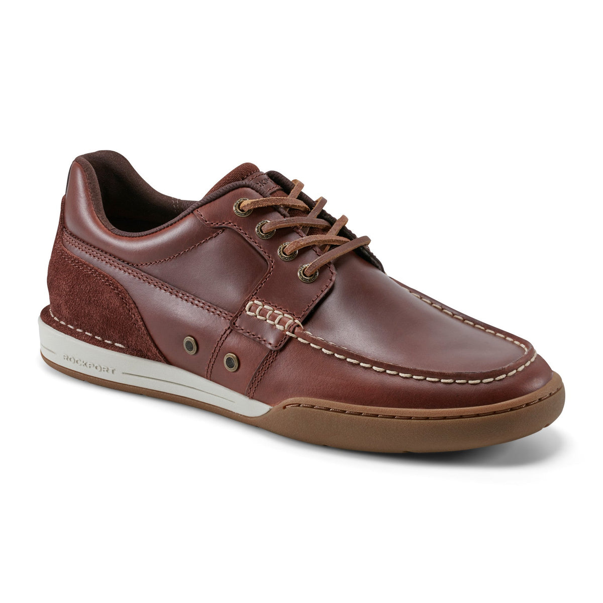 Rockport Smart Buy | Men Wentworth Round Toe Casual Flat Boat Shoe