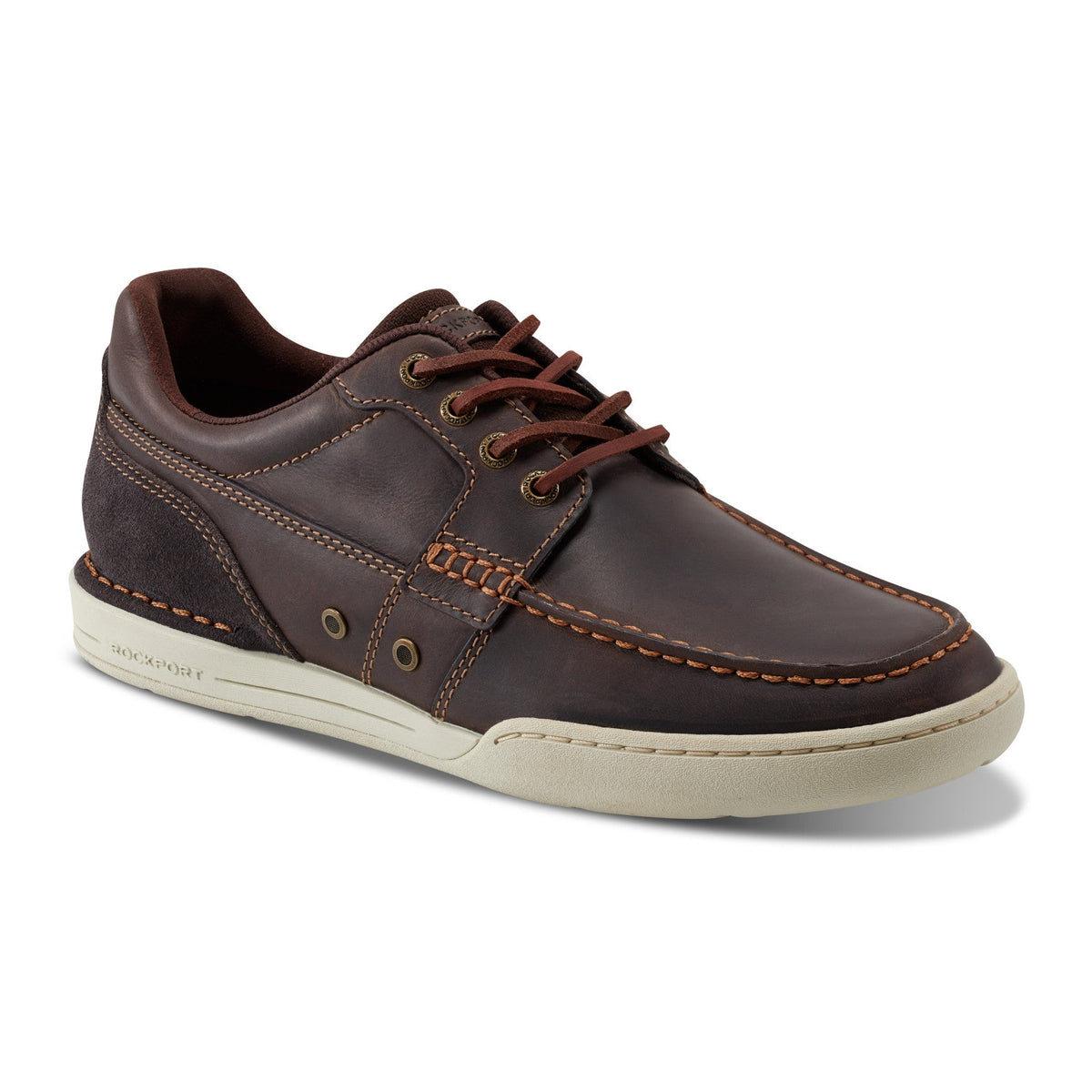 Rockport Customer Favorite | Men Wentworth Round Toe Casual Flat Boat Shoe
