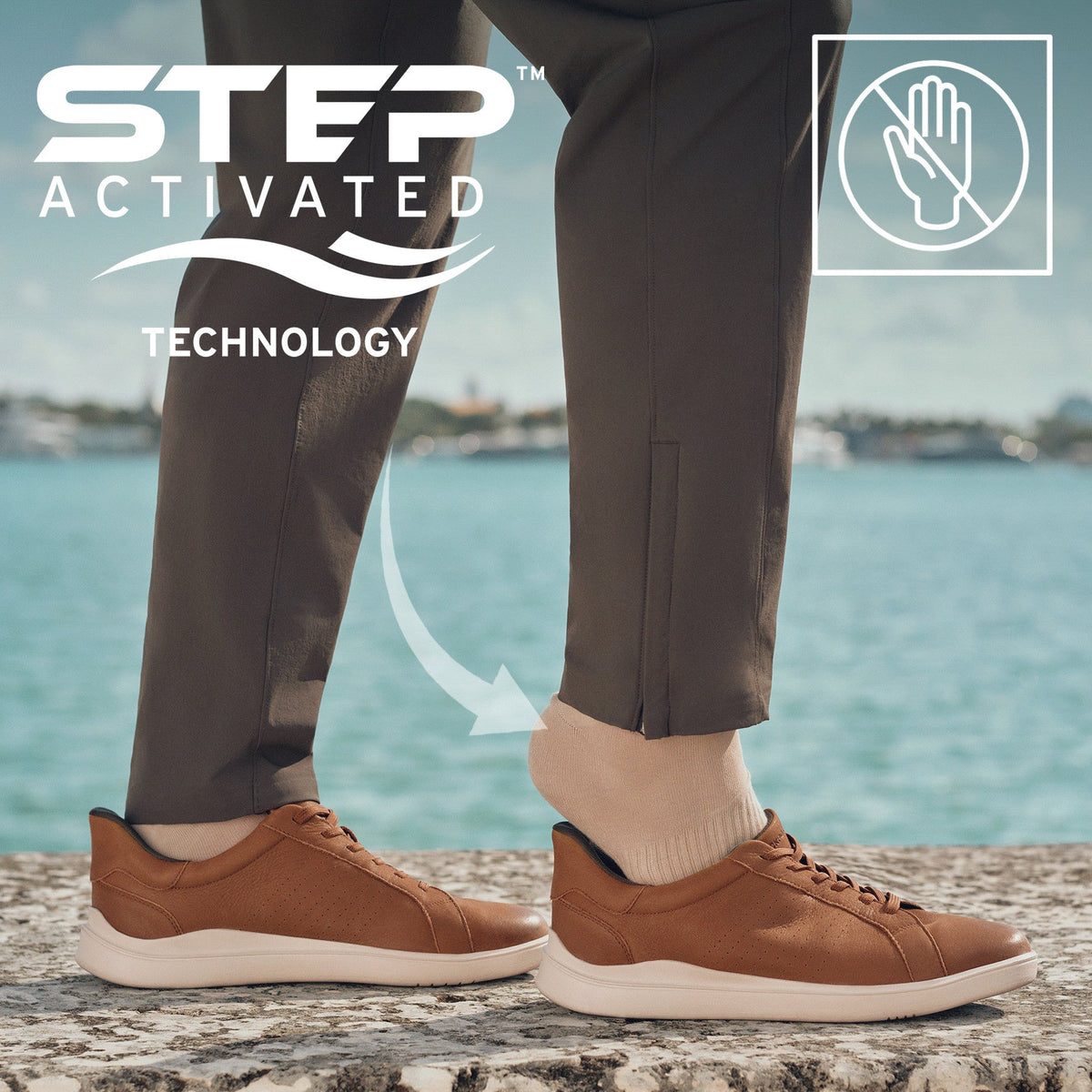 Rockport Top Pick | Men Tristen Step Activated Lace-Up