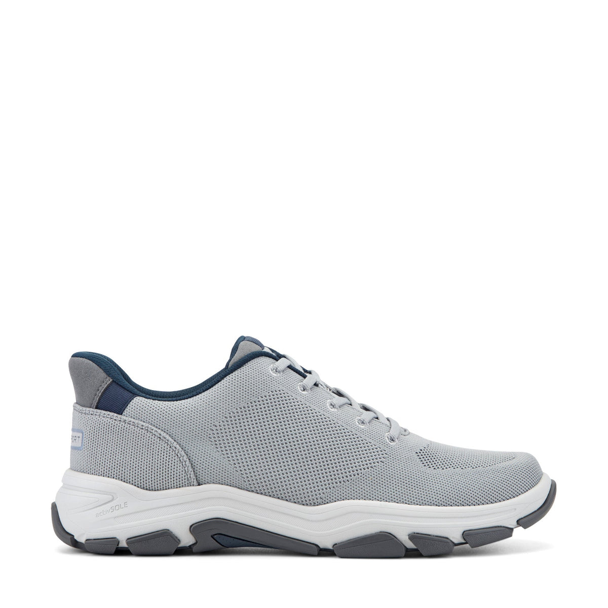 Rockport Discount | Men Rafferty Step Activated Lace-up Casual Sneakers