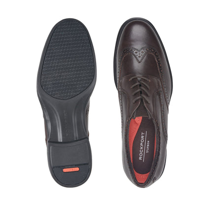 Rockport Hot Sale | Men Keegan Dress Wing Tip Lace-up Oxfords