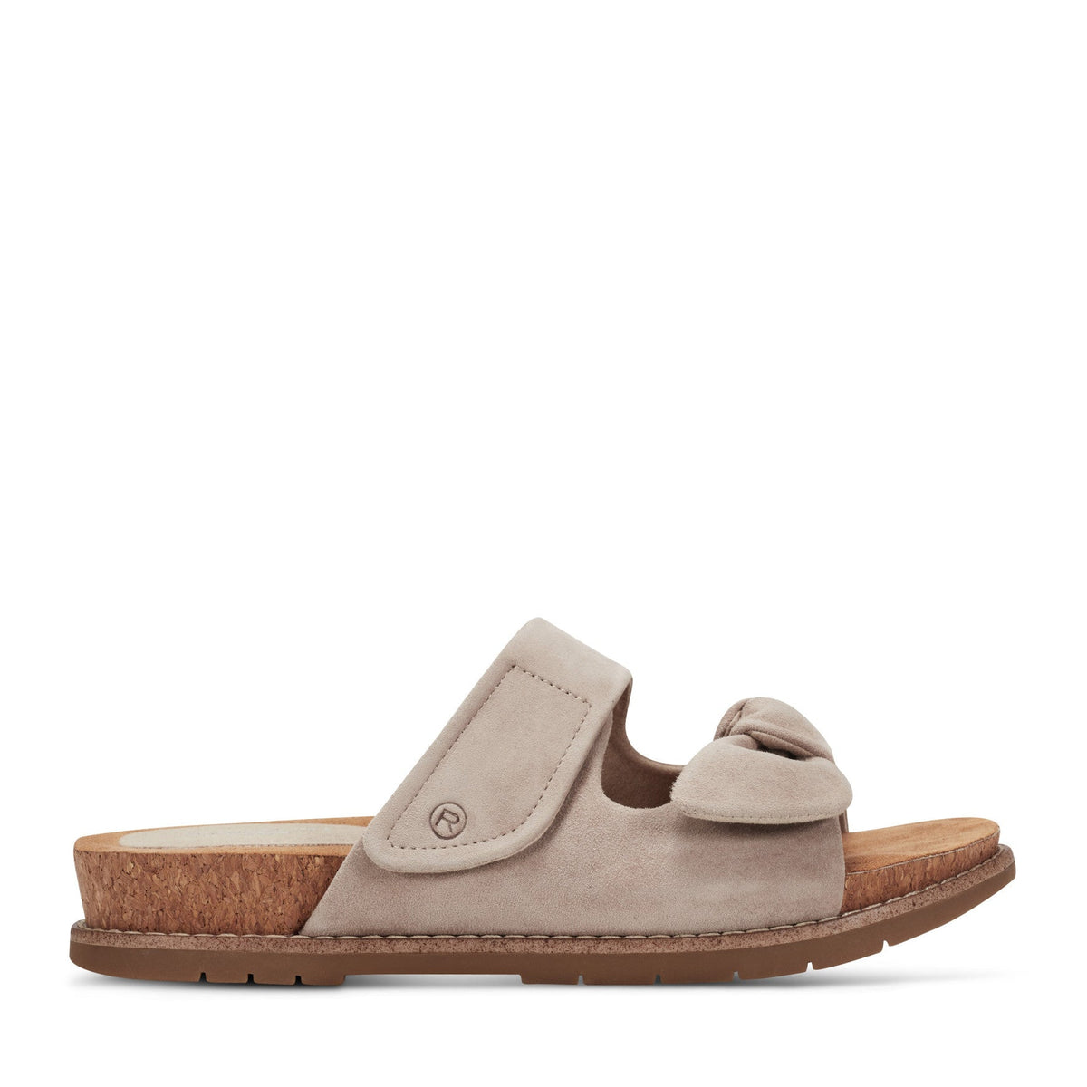 Rockport Discount | Women Zova Slip-on Open Toe Flat Casual Sandals