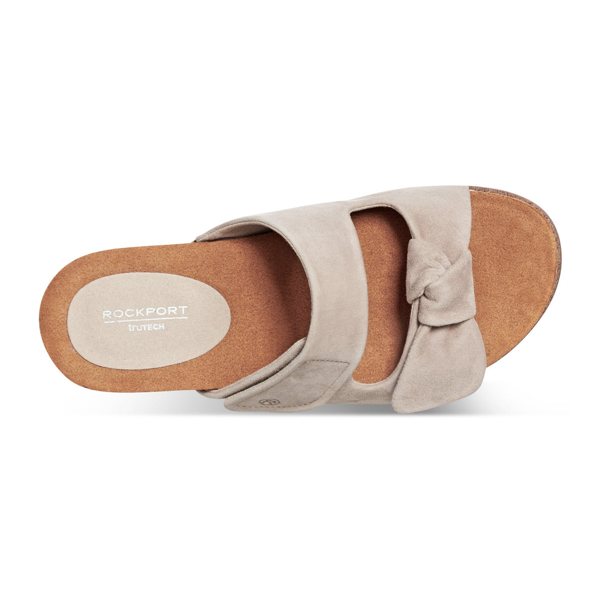 Rockport Discount | Women Zova Slip-on Open Toe Flat Casual Sandals