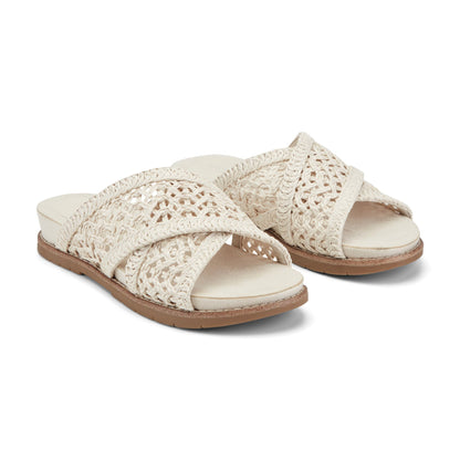 Rockport New | Women Zora Open Toe Slip-on Flat Casual Sandals