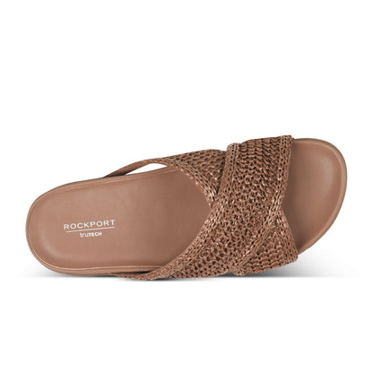 Rockport Great Value | Women Leia Casual Slip-On Flat Sandals