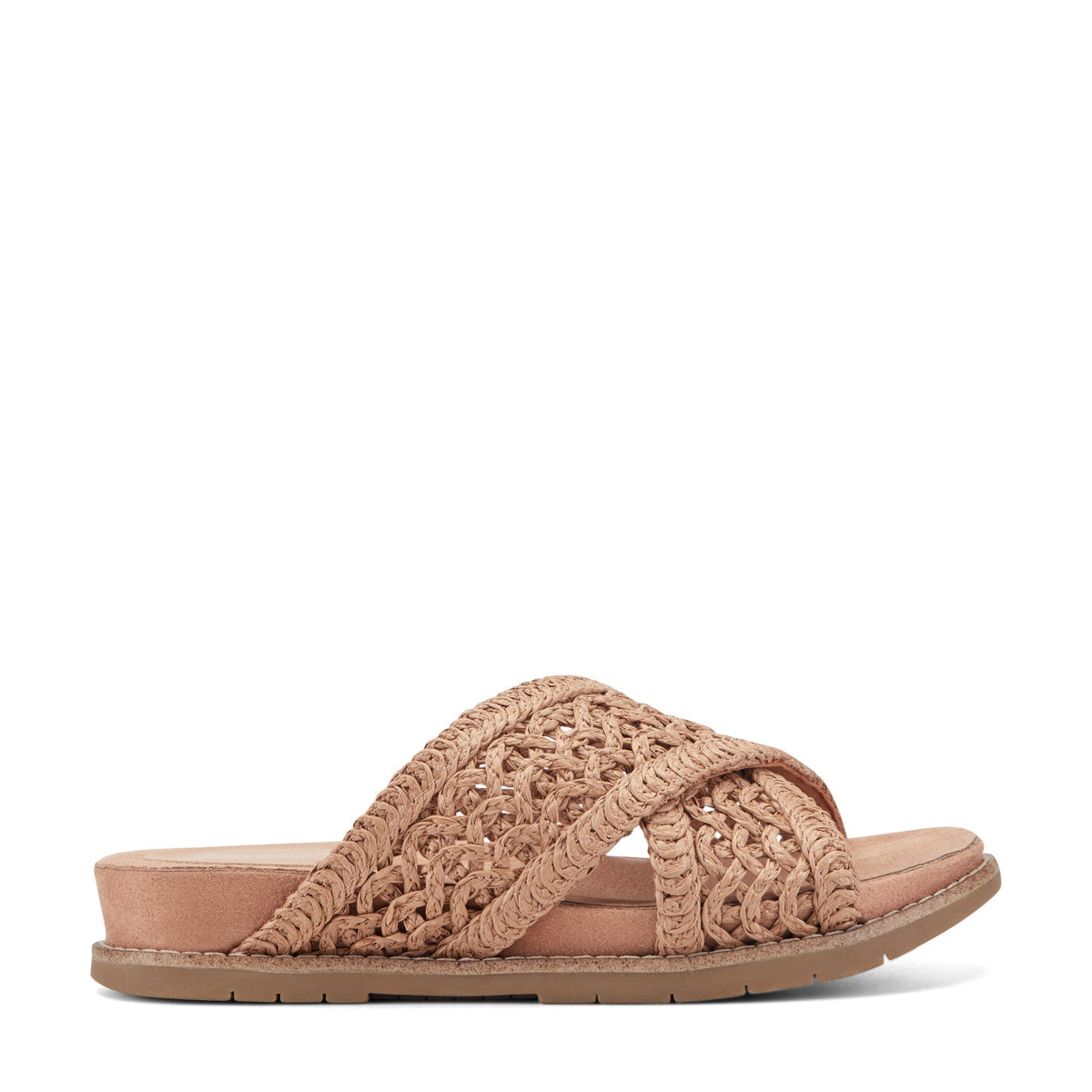 Rockport Latest | Women Zora Open Toe Slip-on Flat Casual Sandals