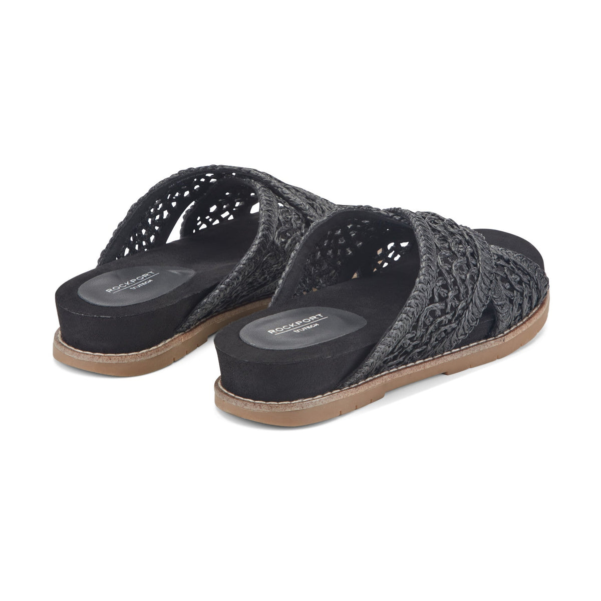 Rockport Great Value | Women Zora Open Toe Slip-on Flat Casual Sandals