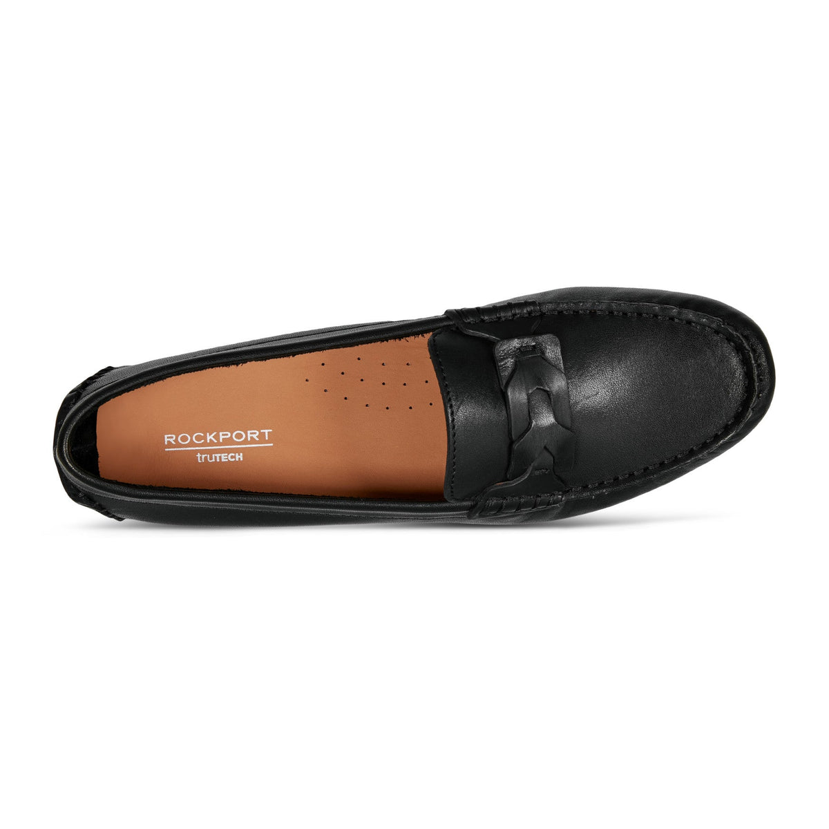 Rockport Featured | Women Blara Almond Toe Casual Slip-on Flat Loafers