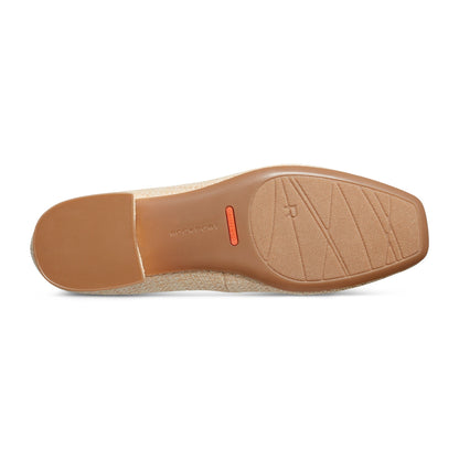Rockport Signature | Women Sadie Square Toe Slip-on Ballet Dress Flats