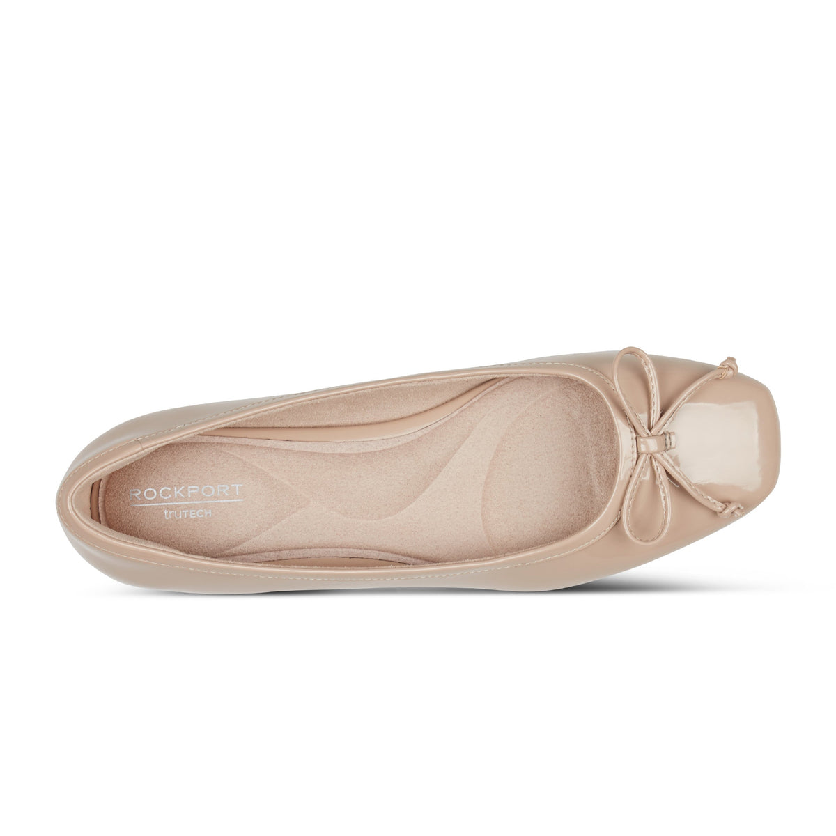 Rockport Sale | Women Sadie Square Toe Slip-on Ballet Dress Flats