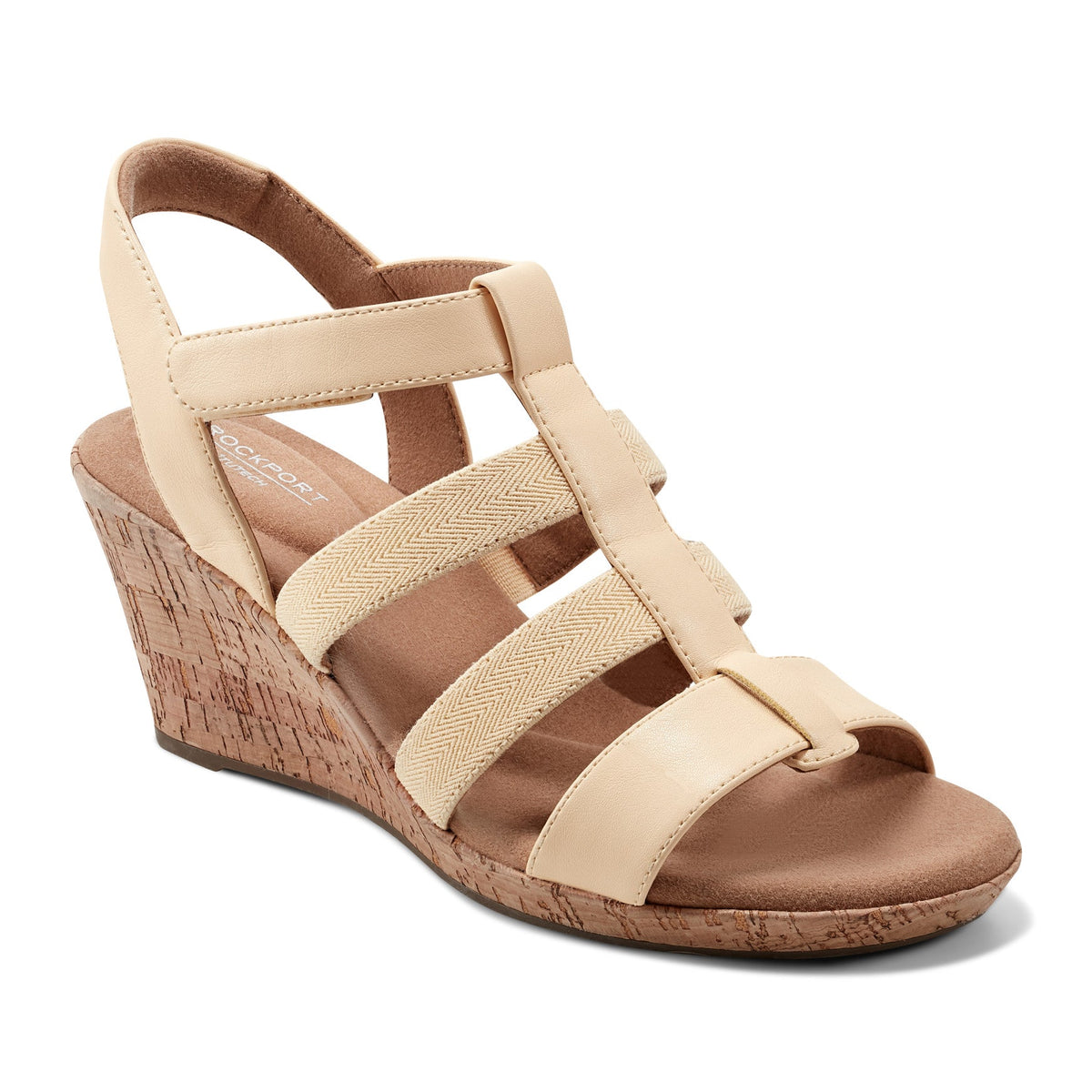 Rockport Great Value | Women Blanca Elastic T-Bar Sandal