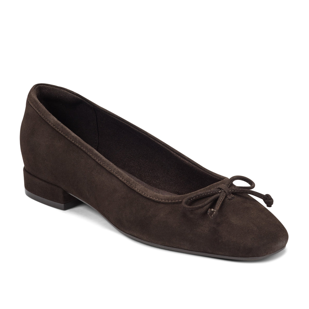 Rockport Signature | Women Sadie Square Toe Slip-on Ballet Dress Flats