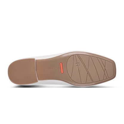Rockport Hot Sale | Women Sadie Square Toe Slip-on Ballet Dress Flats