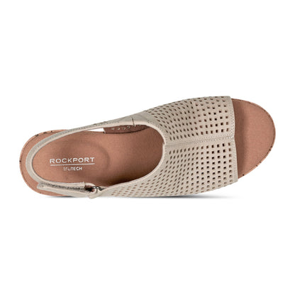 Rockport Recommended | Women Briah Perforated Slingback Sandal