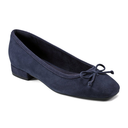 Rockport Best Seller | Women Sadie Square Toe Slip-on Ballet Dress Flats