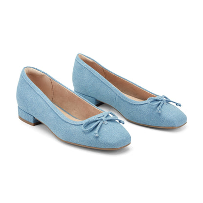 Rockport Sale | Women Sadie Square Toe Slip-on Ballet Dress Flats
